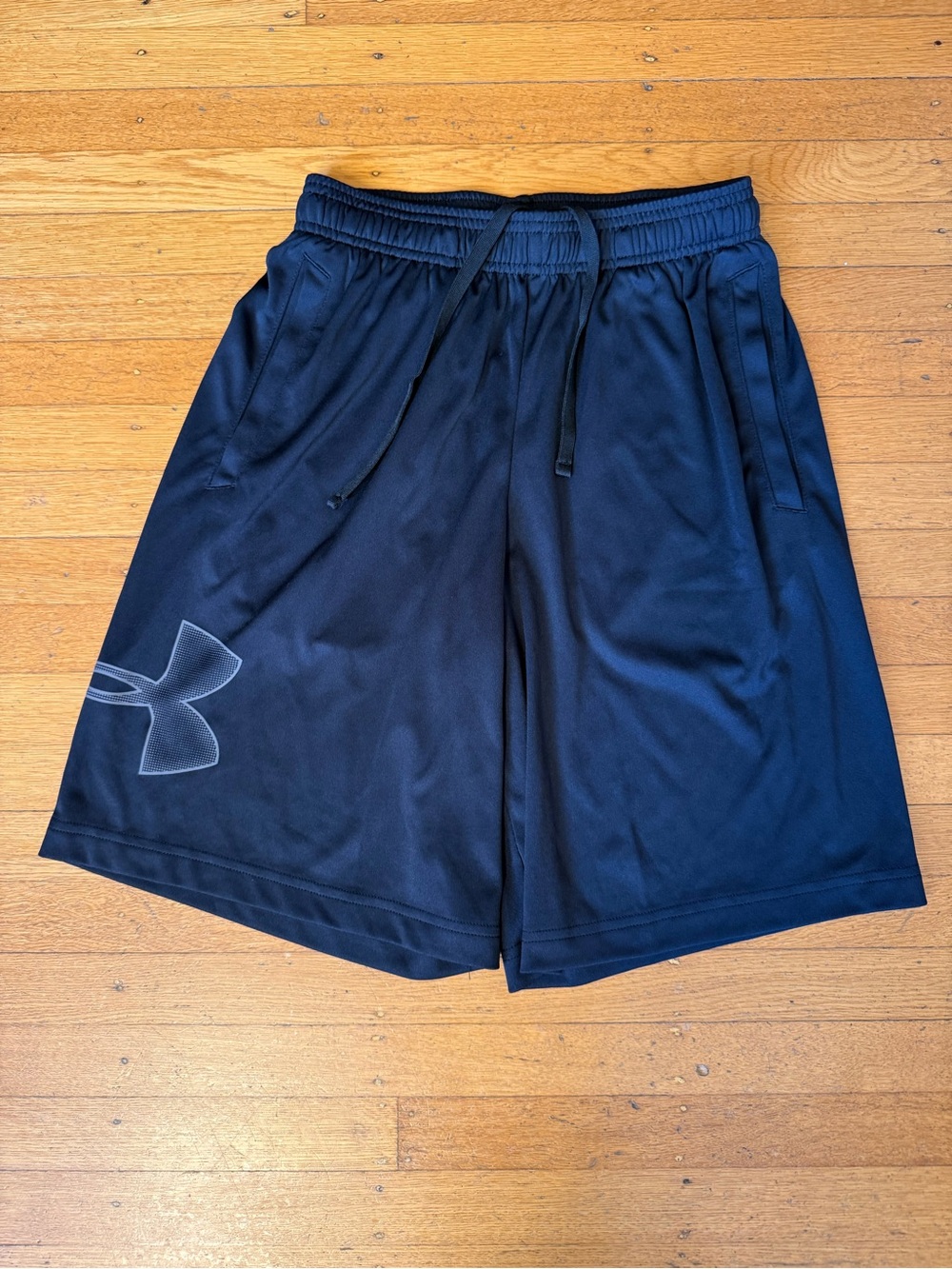 Under Armour Men's Loose Basketball 10" Pull On Shorts Size XS Black